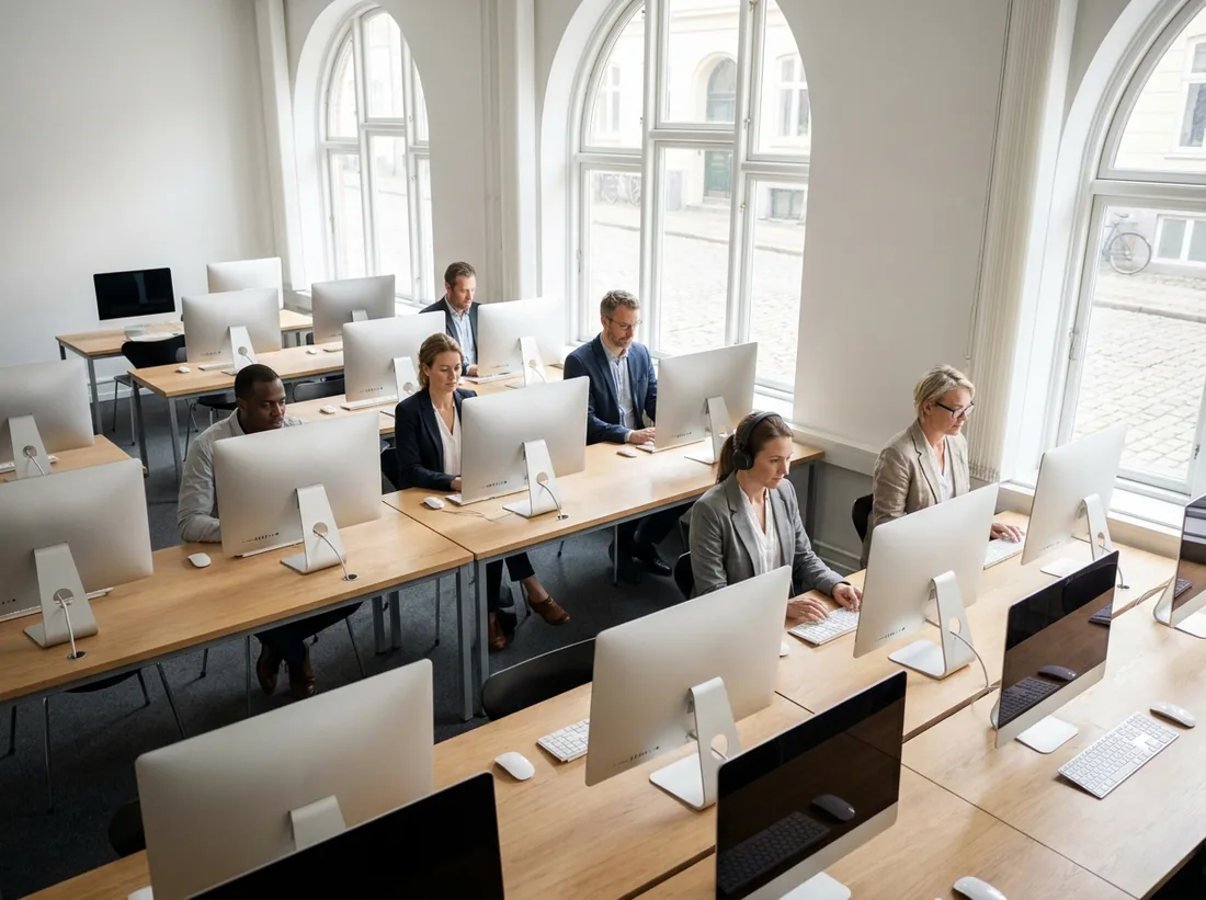 Počítačová učebňa pre IELTS on computer v bc škole Košice
